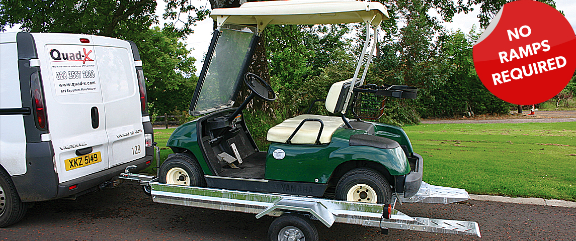 second hand golf buggy trailers